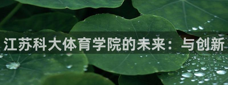 江苏科大体育学院的未来：与创新